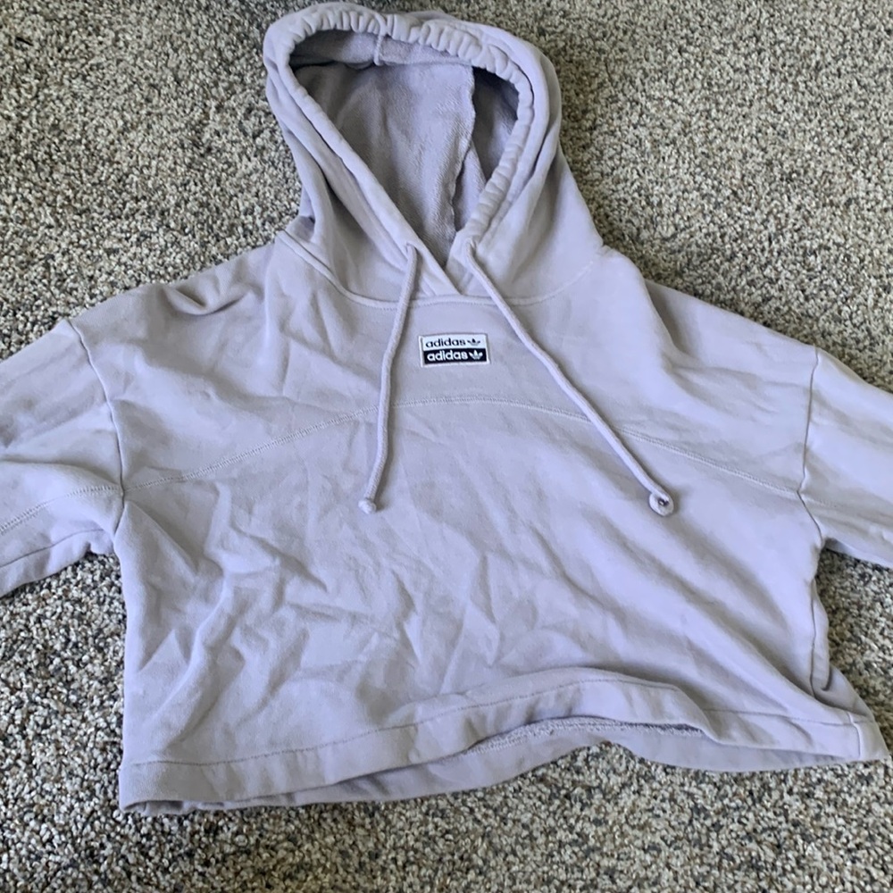 Adidas cropped hoodie